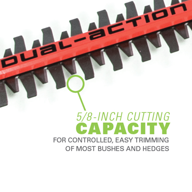 Taille-haie 24 V 22 pouces avec poignée rotative (Outil seulement)