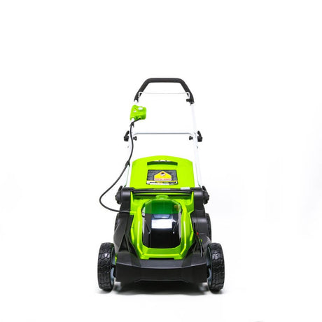 Greenworks 40V 17" Brushed Lawn Mower, 4.0Ah Battery and Charger Included