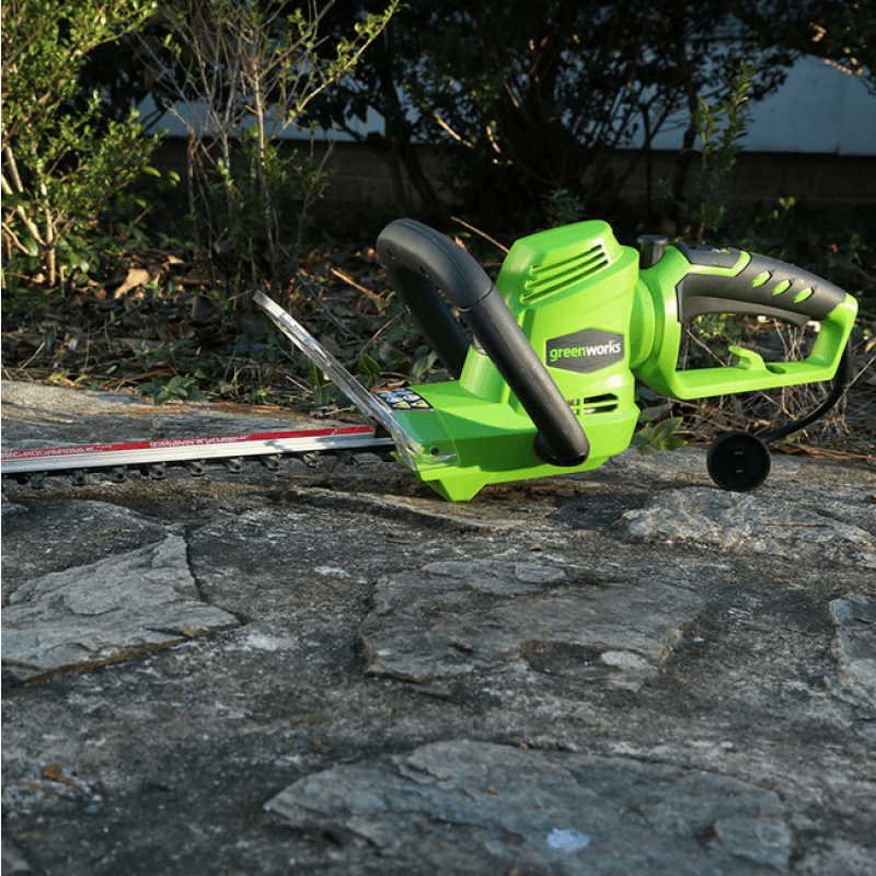 Greenworks 4A 22" Hedge Trimmer (Rotating Handle)