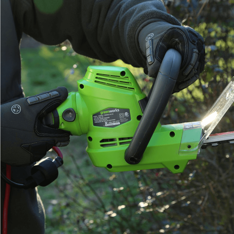 Greenworks 4A 22" Hedge Trimmer (Rotating Handle)