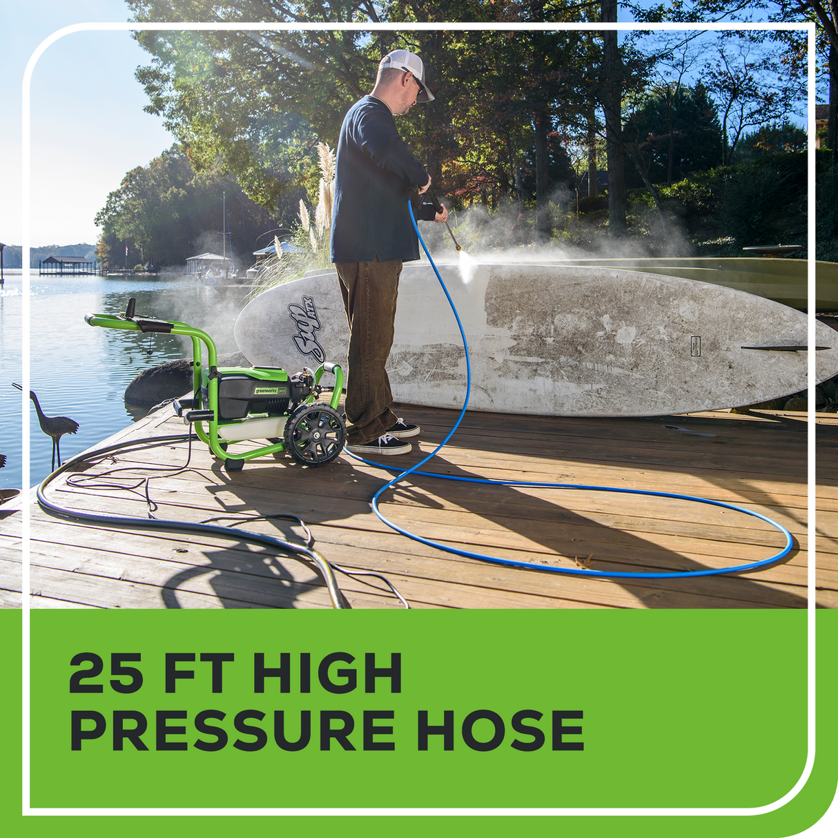 3000 PSI 1.1 GPM 14 Amp Brushless Electric Pressure Washer