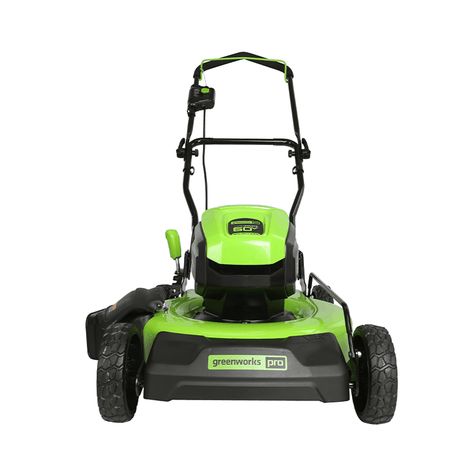 60V 19" Push Mower, 5.0Ah Battery and Charger Included