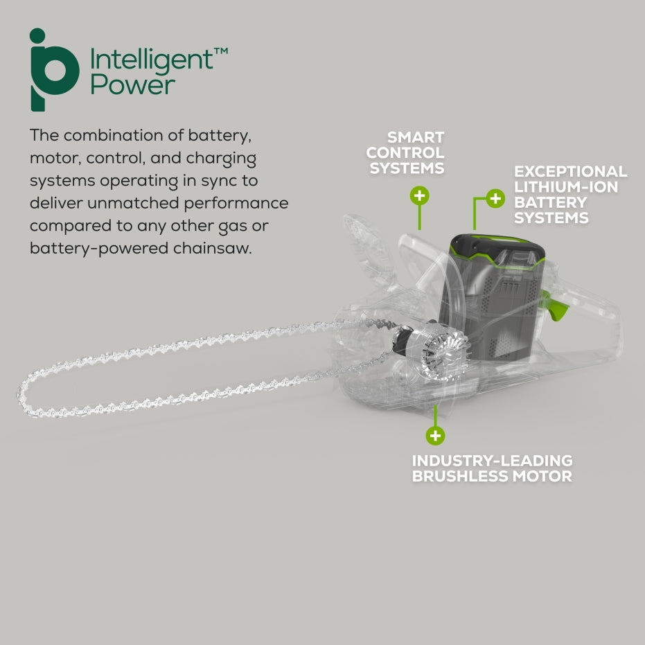 80V 18" Gen II Chainsaw, 4.0Ah Battery and Rapid Charger Included