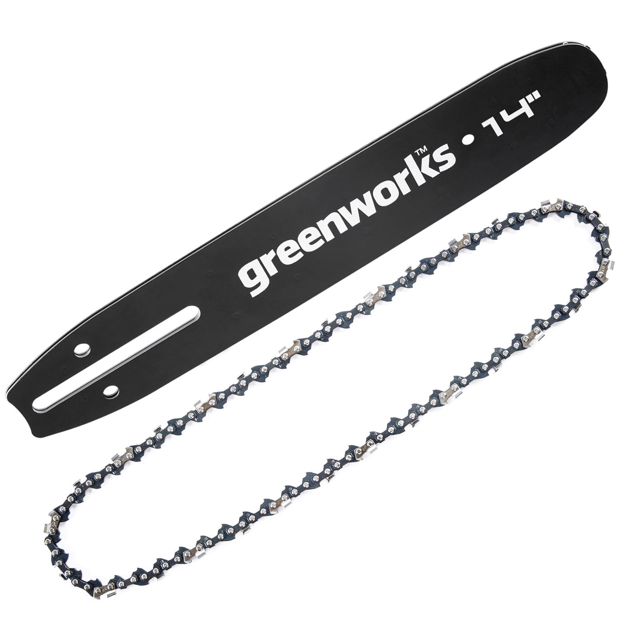 Guide-chaîne et chaîne de 14 pouces