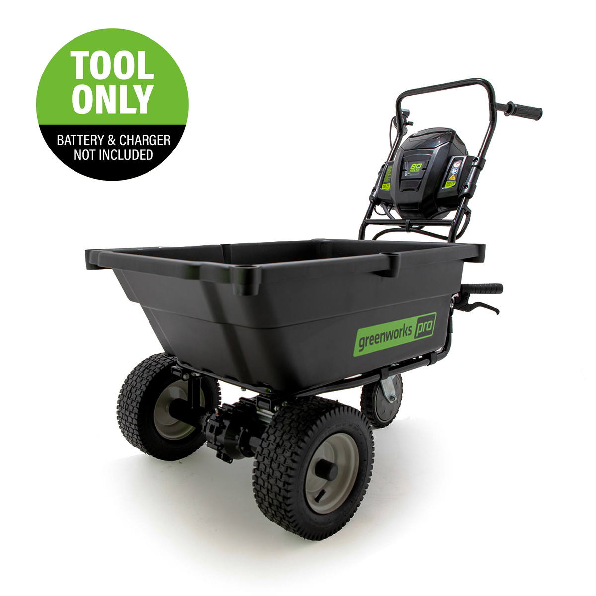 80V SelfPropelled Wheelbarrow (Tool Only) Greenworks Tools Canada Inc.