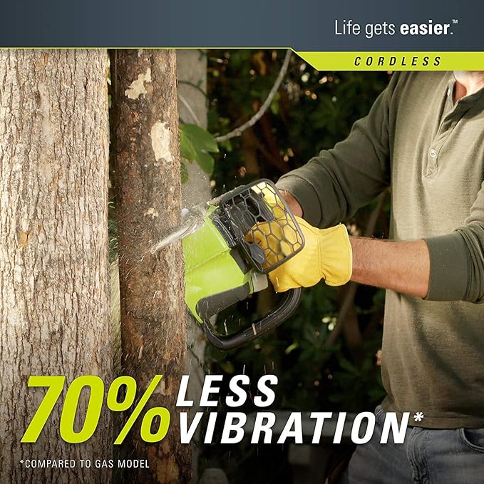 Scie à chaîne sans balais 40 V, 14 pouces, batterie 2,0 Ah et chargeur – 2000600