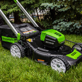 80V 21" Self-Propelled Mower & 80V 16" String Trimmer Combo Kit, 4.0Ah & 2.0Ah Battery and Charger Included