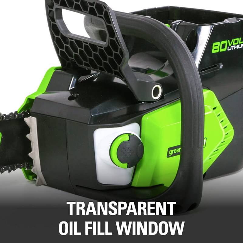 Scie à chaîne sans balais 80 V, 16 pouces, batterie 2,0 Ah et chargeur inclus – CS80L211