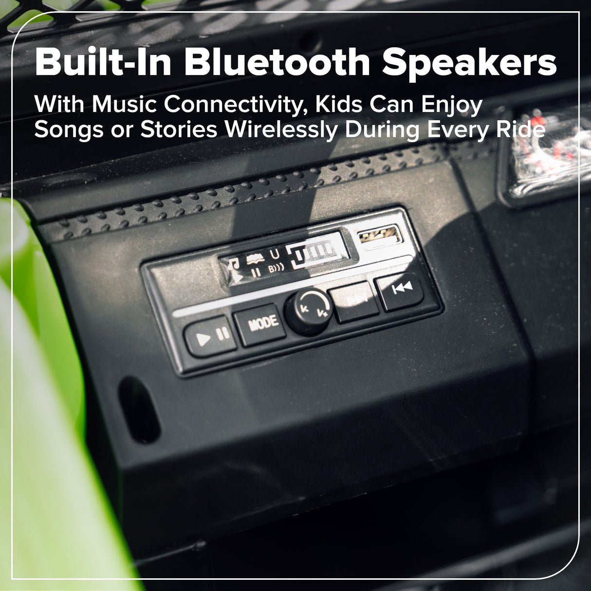 Greenworks 24V Kids Adventure Series SUV, 4.0Ah Battery and 30W Charger Included
