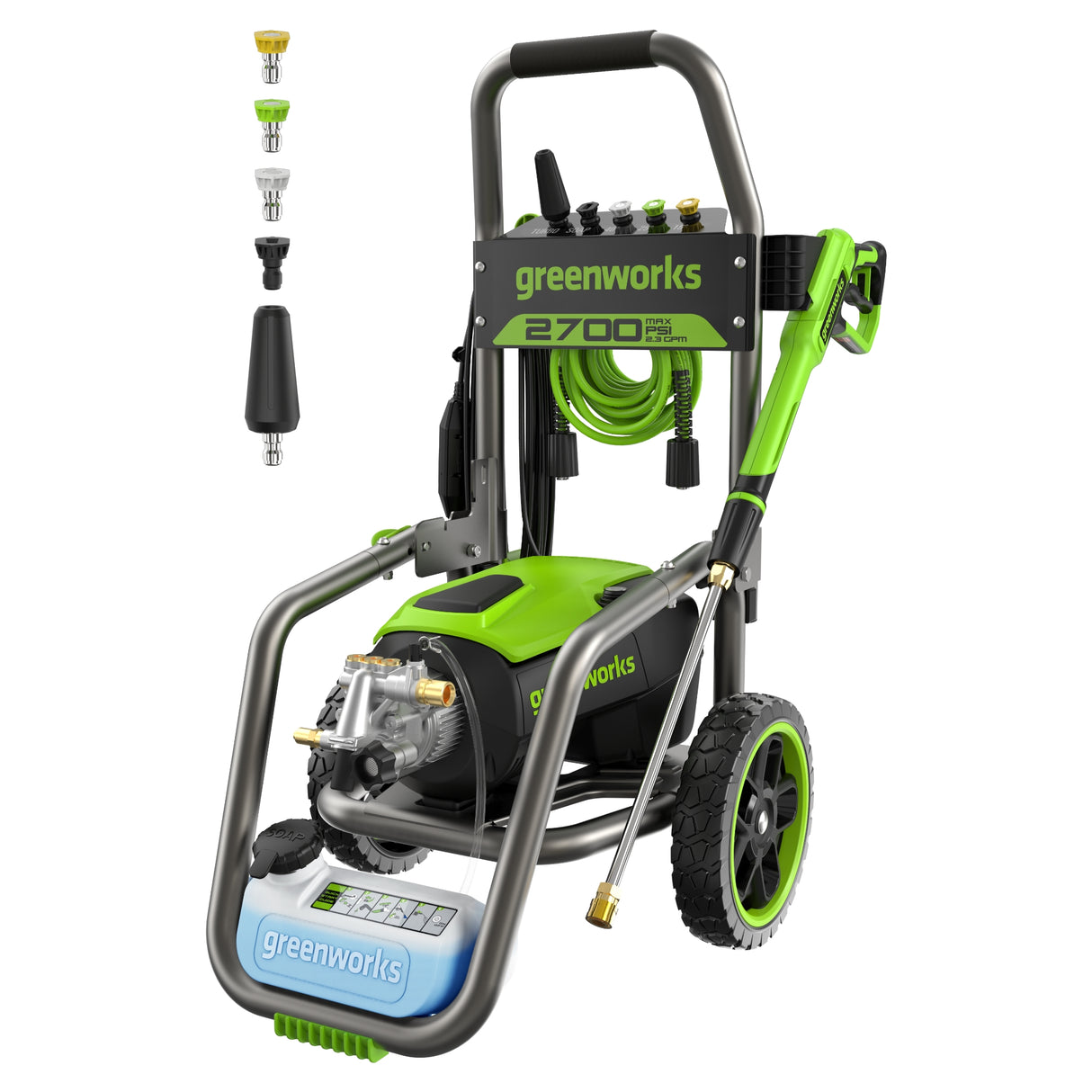 2700 PSI 2.3 GPM Max Brushless Electric Pressure Washer