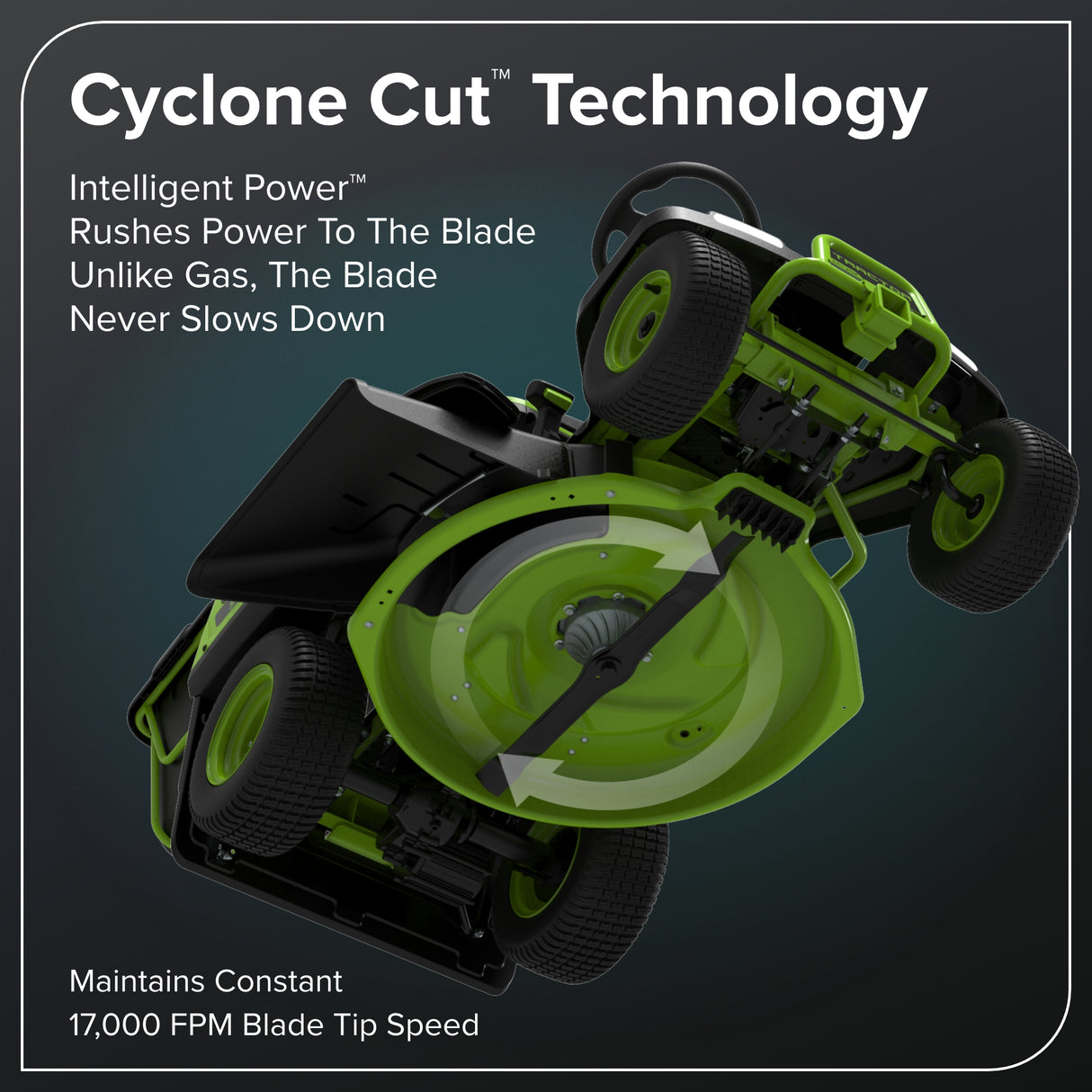 80V 30" CrossoverT Riding Lawn Tractor, (4) 6.0Ah Batteries and 600 Watt Charger Included