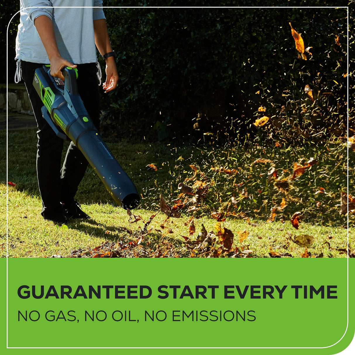 Souffleur à feuilles sans balais 80 V, 730 CFM - 170 MPH (Outil seulement)