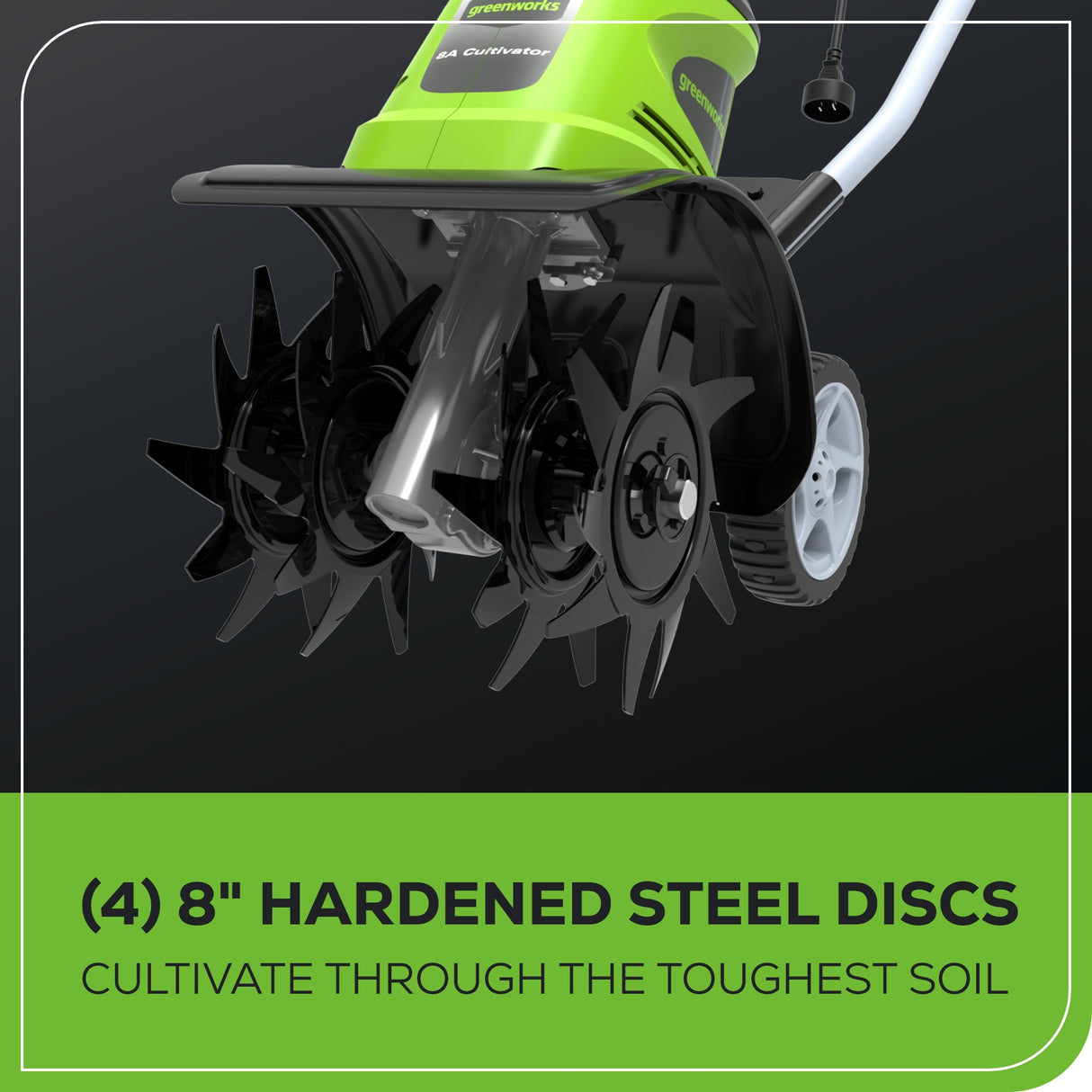 8 Amp 10" Corded Cultivator