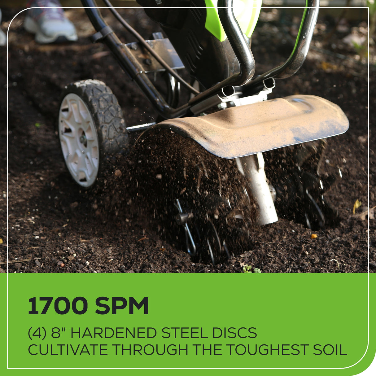 Cultivateur 80 V, 10 pouces (Outil seulement) – TL80L00