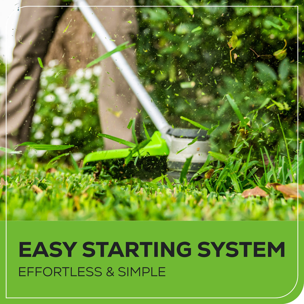 80V Grass Trimmer - 16" Brushless String Trimmer (Tool Only)