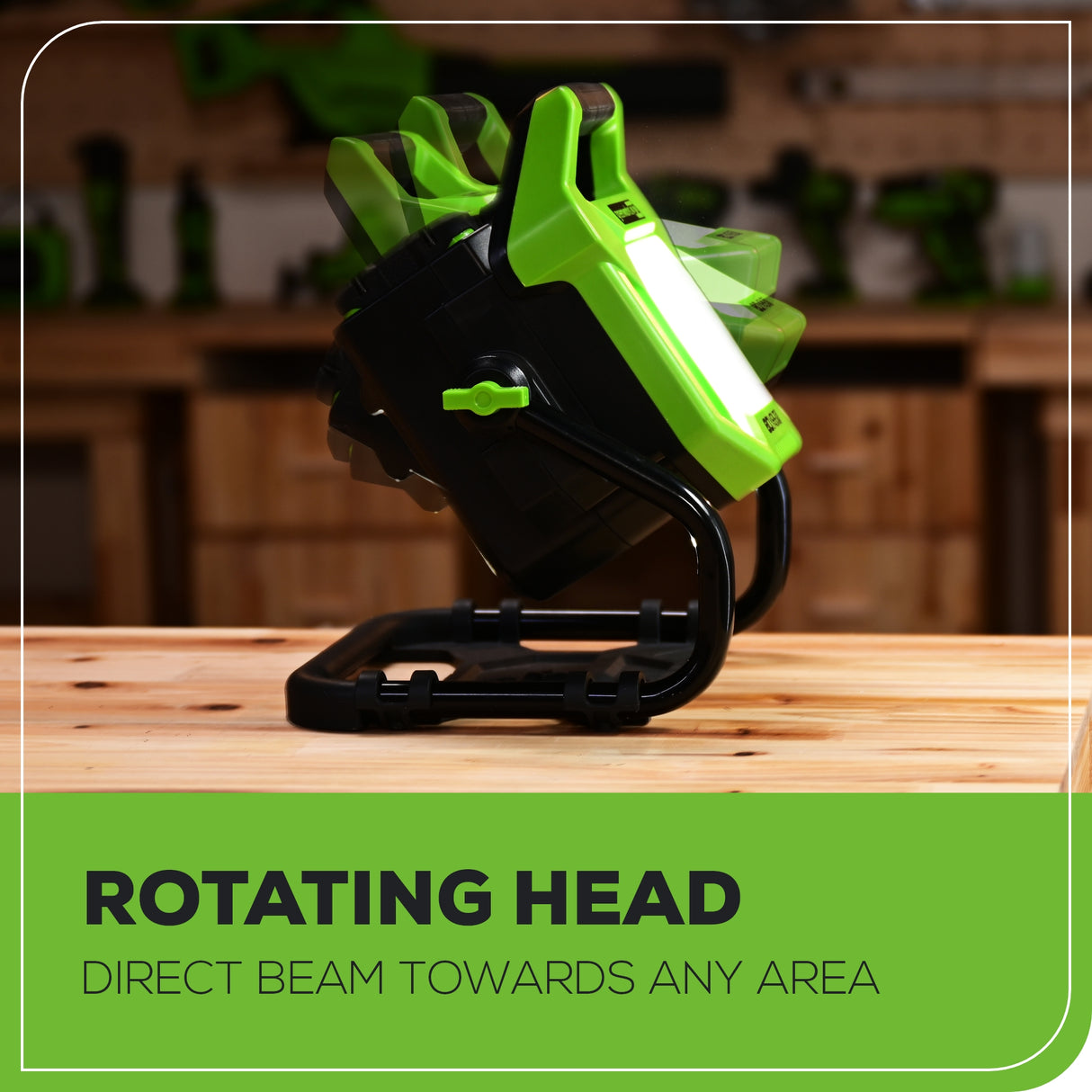 Lampe de travail à DEL 80 V, CA/CC 2 500 lumens (Outil seulement)