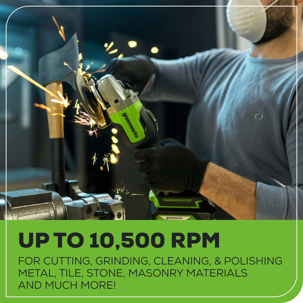 24V Brushless Angle Grinder (Tool Only) - AG24L00