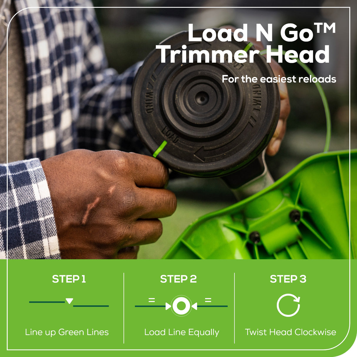 80V Grass Trimmer - 16" Brushless String Trimmer (Tool Only)