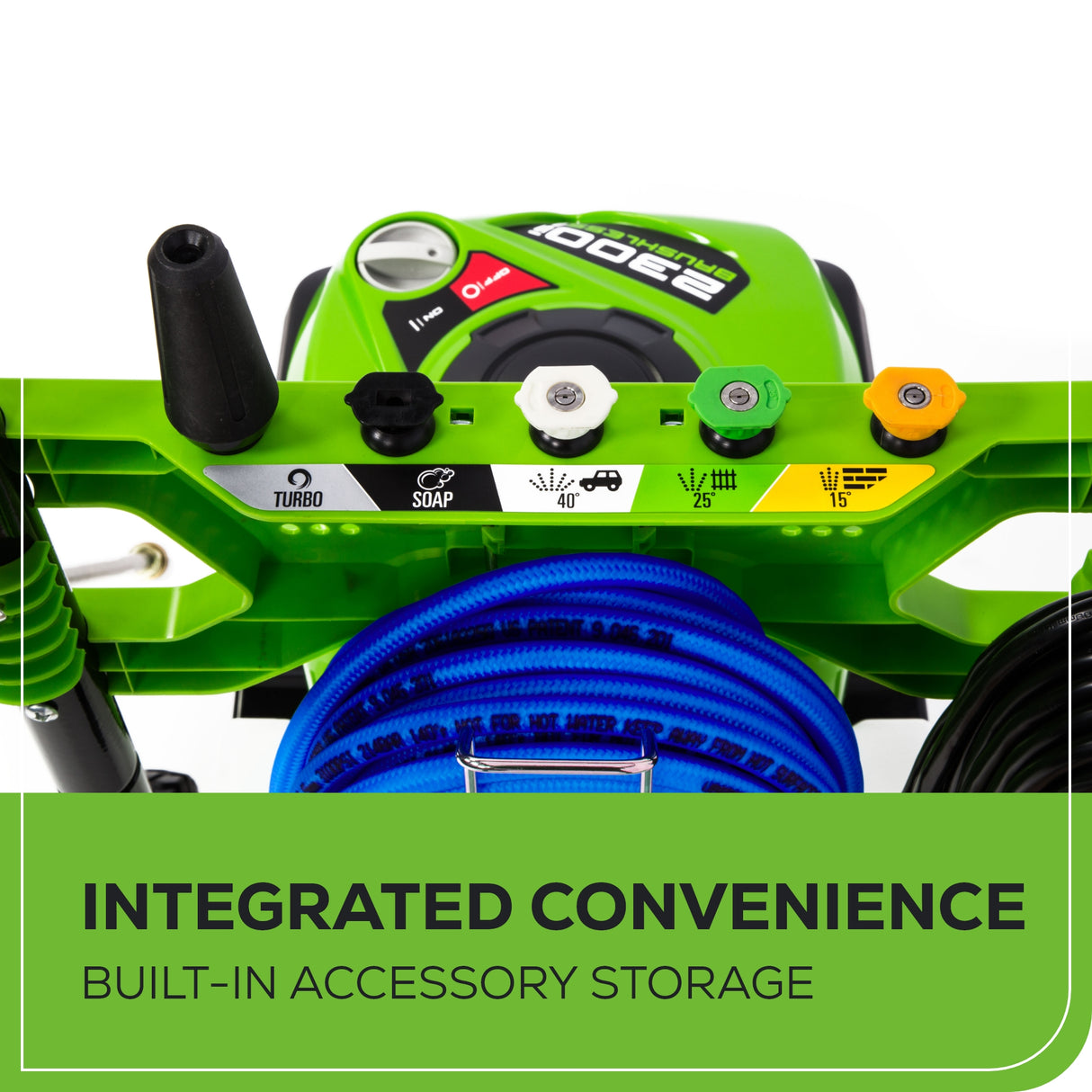 2300 PSI 1.2 GPM 14 Amp Brushless Pressure Washer - GPW2300