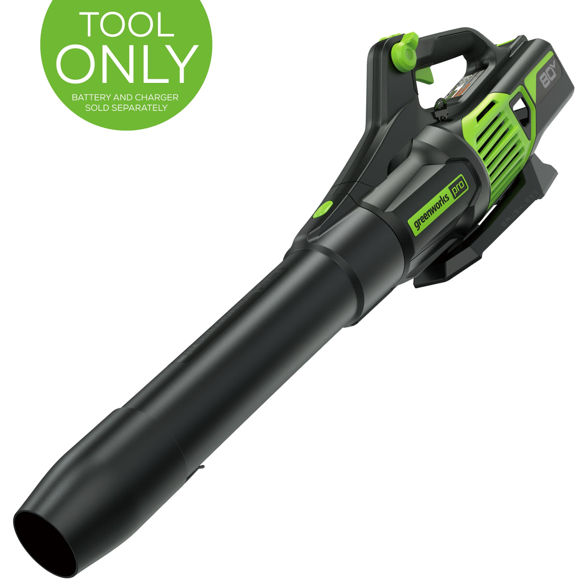 80V 730 CFM - 170 MPH Brushless Leaf Blower (Tool Only) BL80L02