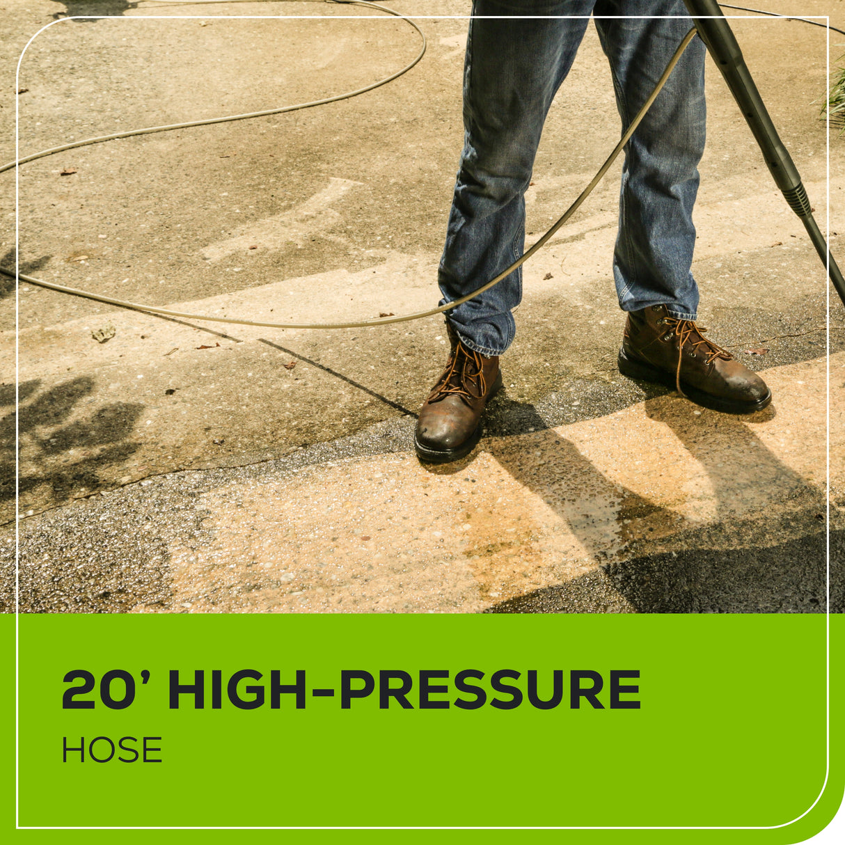 Laveuse à pression 1 600 PSI (lb/po²) 1,2 GPM 13 A – GPW1602