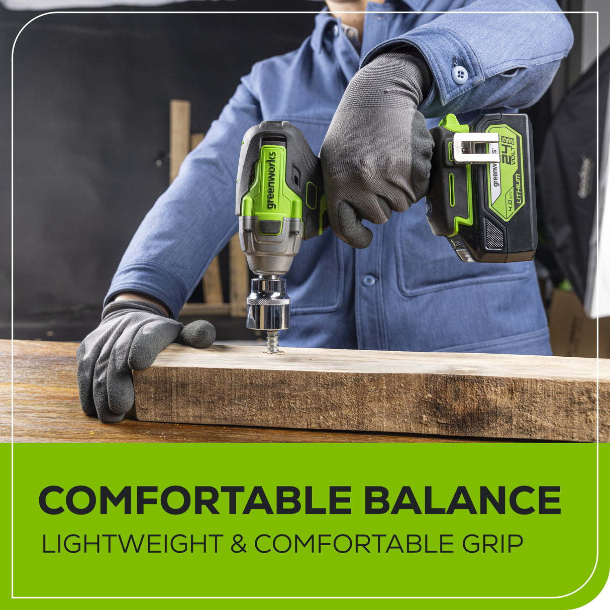 24V Brushless 1/2" Impact Wrench (Tool Only) - IW24L00