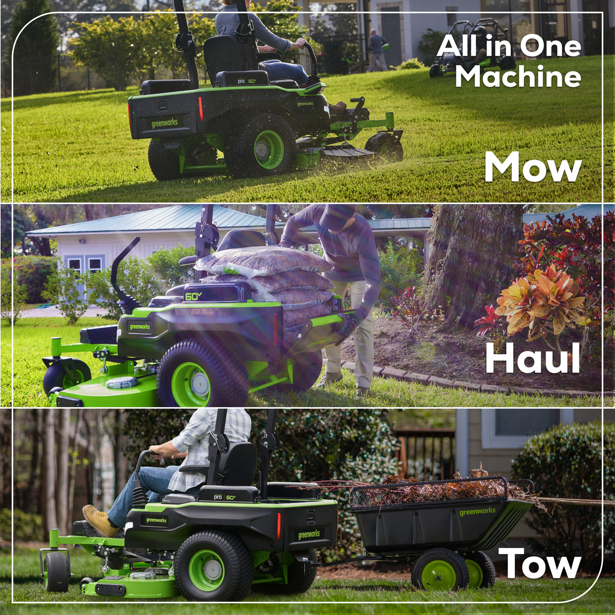 60V 60" MaximusZ Zero Turn Mower, (2) 20.0Ah, (4) 8.0Ah Batteries and 1.5 kW Charger Included