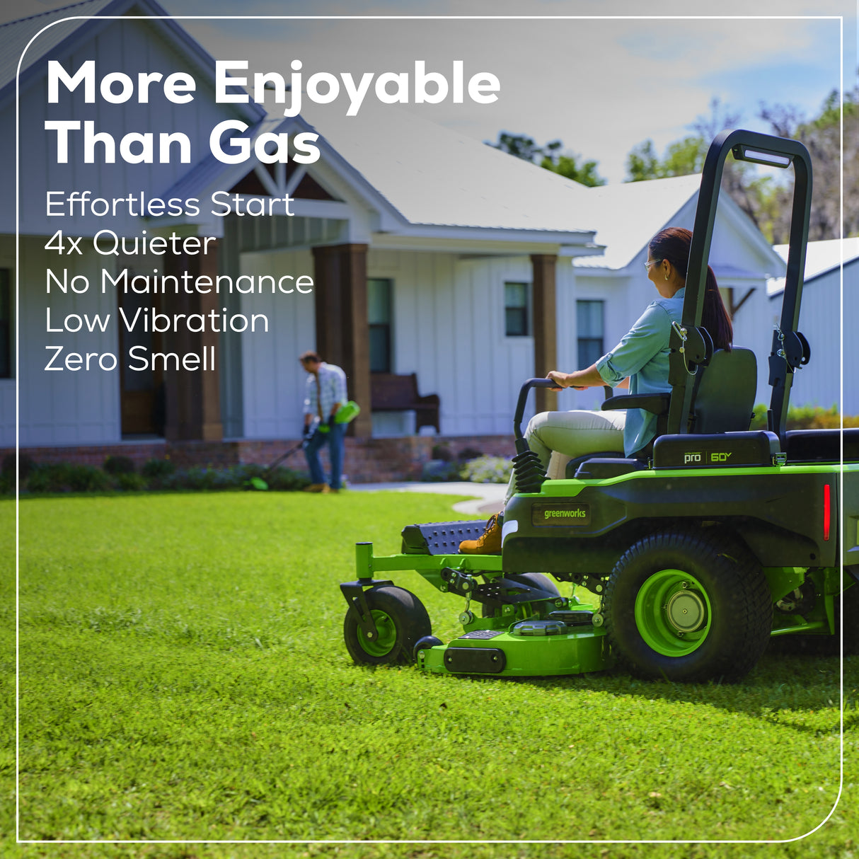 60V 60" MaximusZ Zero Turn Mower, (2) 20.0Ah, (4) 8.0Ah Batteries and 1.5 kW Charger Included