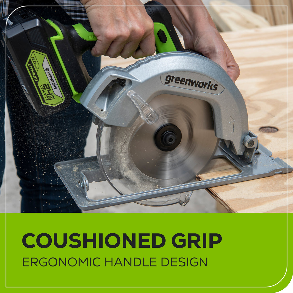 24V 7.25" Brushless Circular Saw (Tool Only) - CR24L00