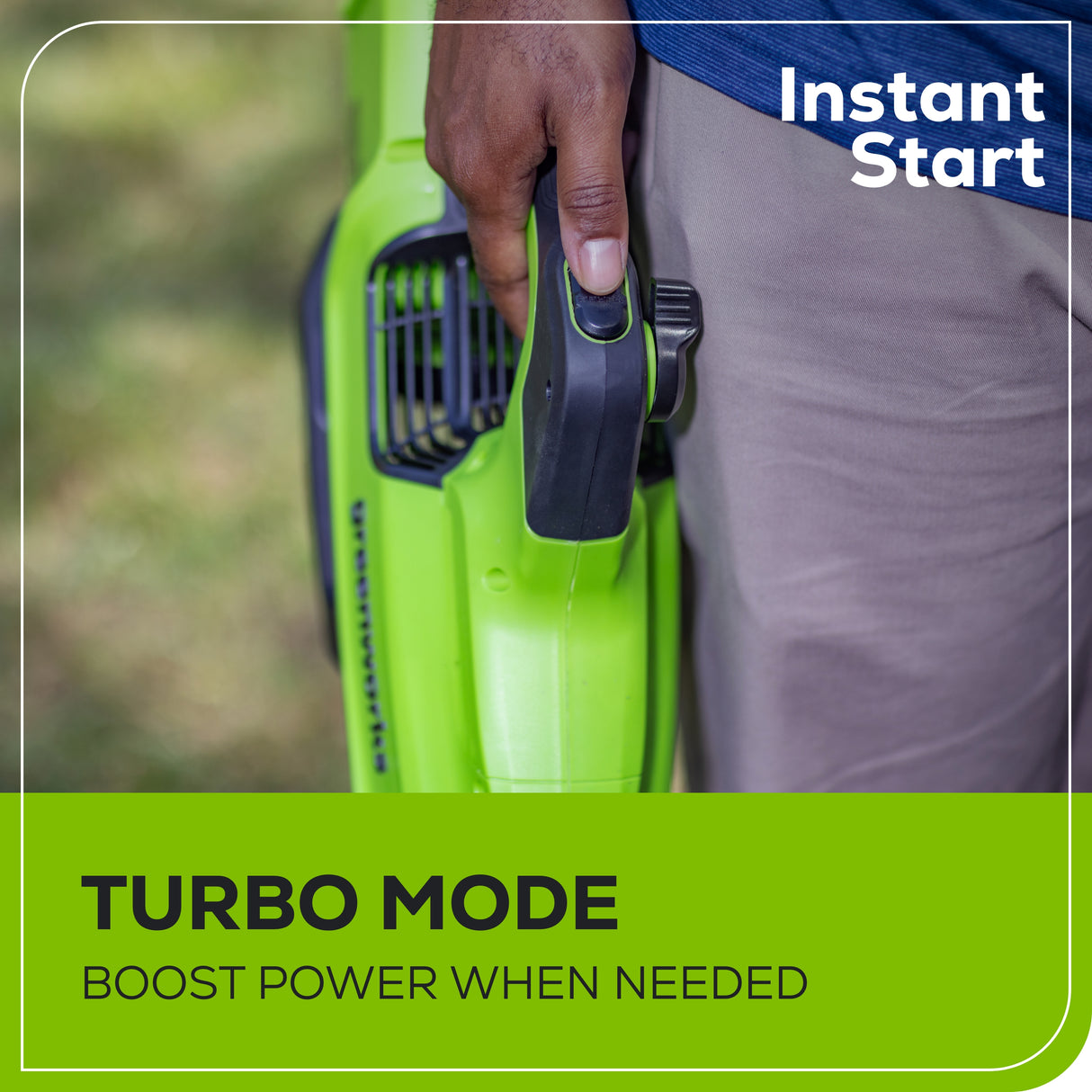 60V 630 CFM - 170 MPH Leaf Blower, 2.5Ah Battery and 3 Amp Charger Included