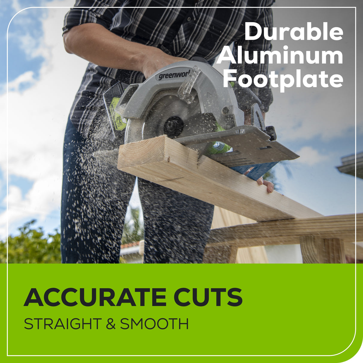 24V 7.25" Brushless Circular Saw (Tool Only) - CR24L00