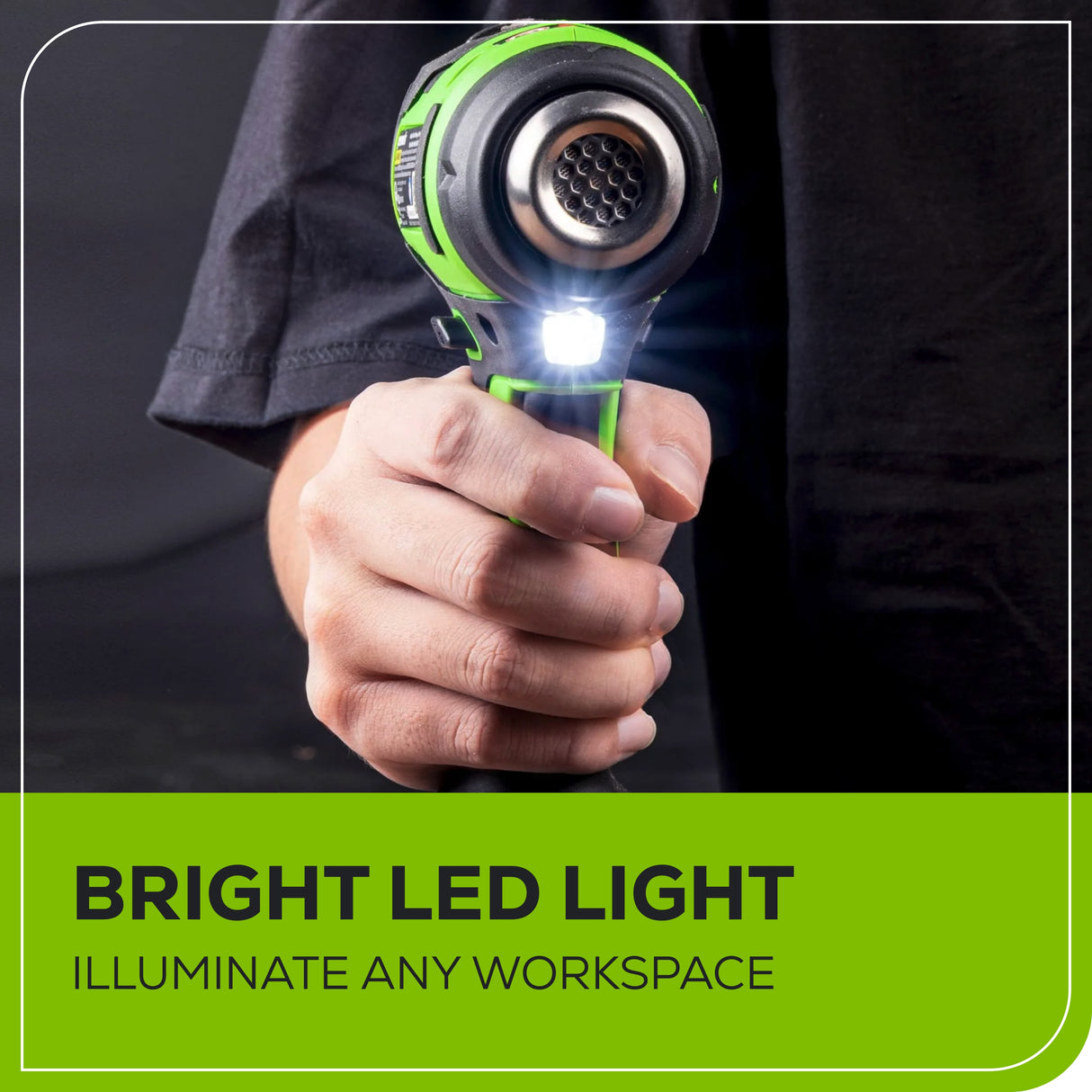 24V Cordless Heat Gun with 2.0Ah Battery & Charger Included