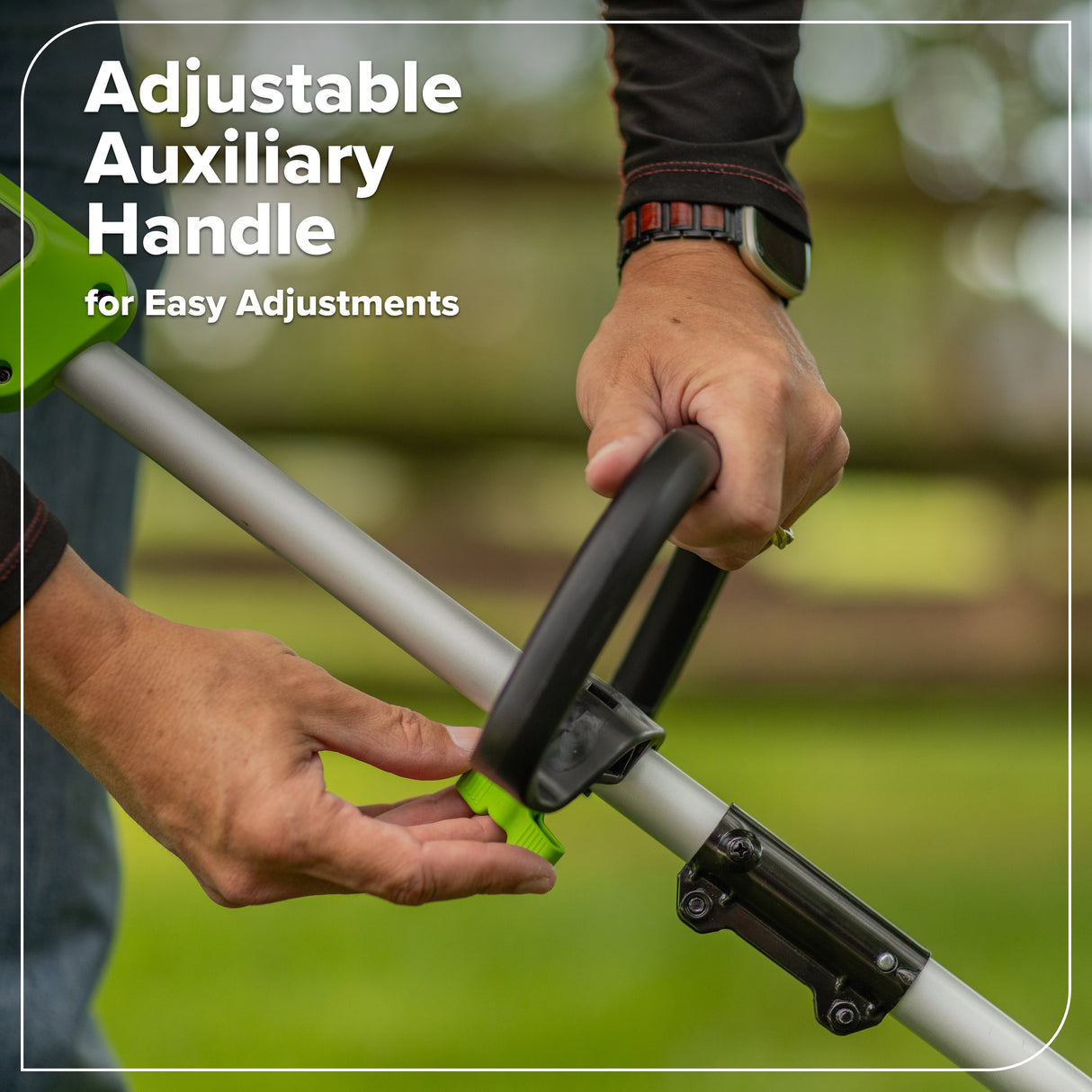 Coupe-bordure sans balais 60 V compatible avec les accessoires (Outil seulement)