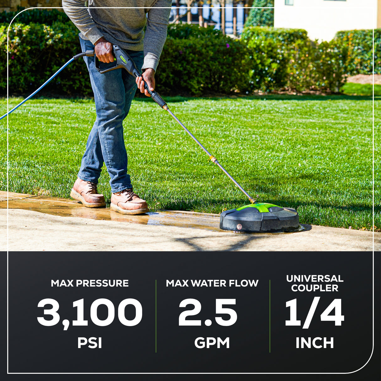 Universal 15" Rotating Surface Cleaner