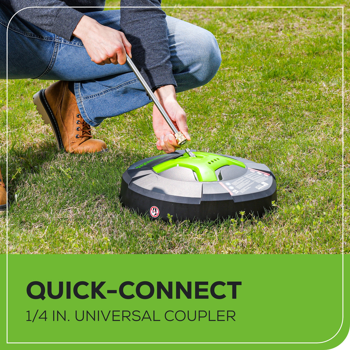 Universal 15" Rotating Surface Cleaner