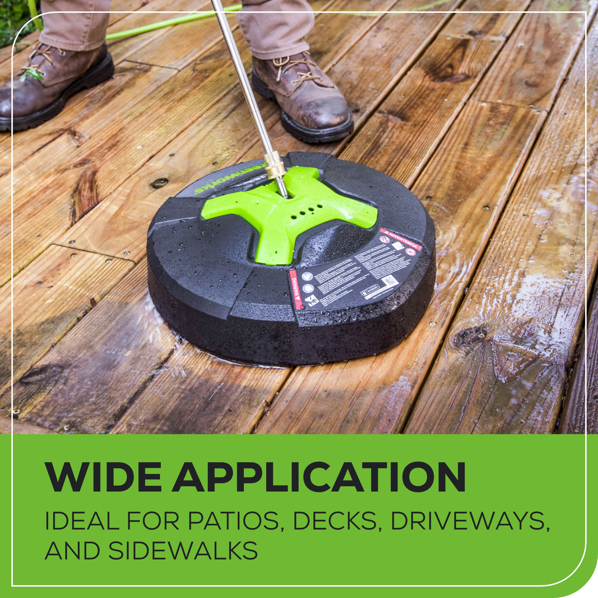 Universal 15" Rotating Surface Cleaner