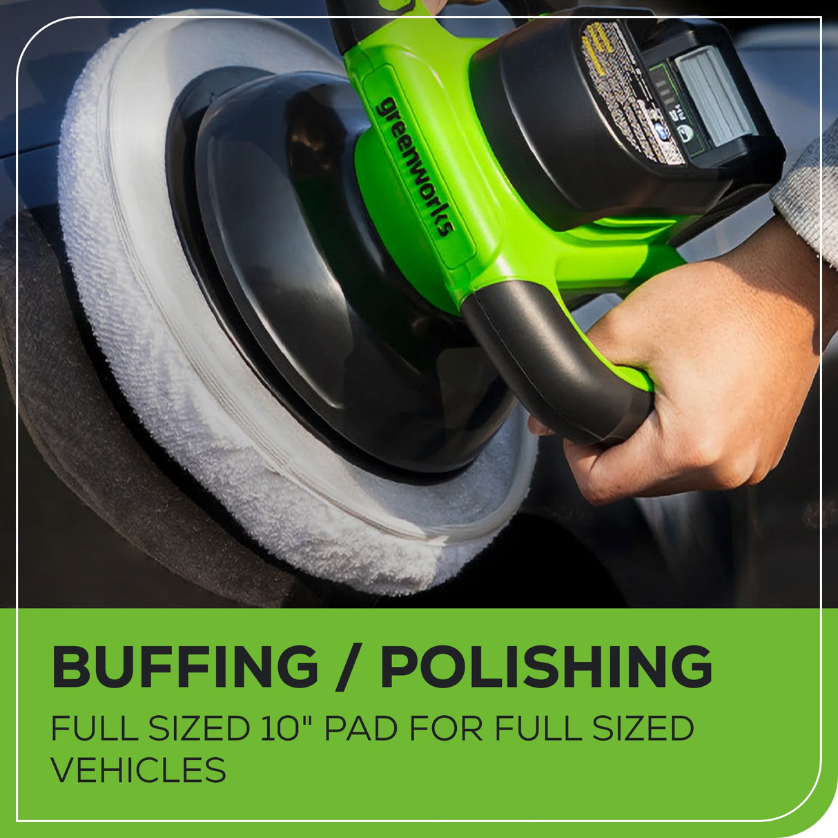 Polisseuse 24 V (Outil seulement)