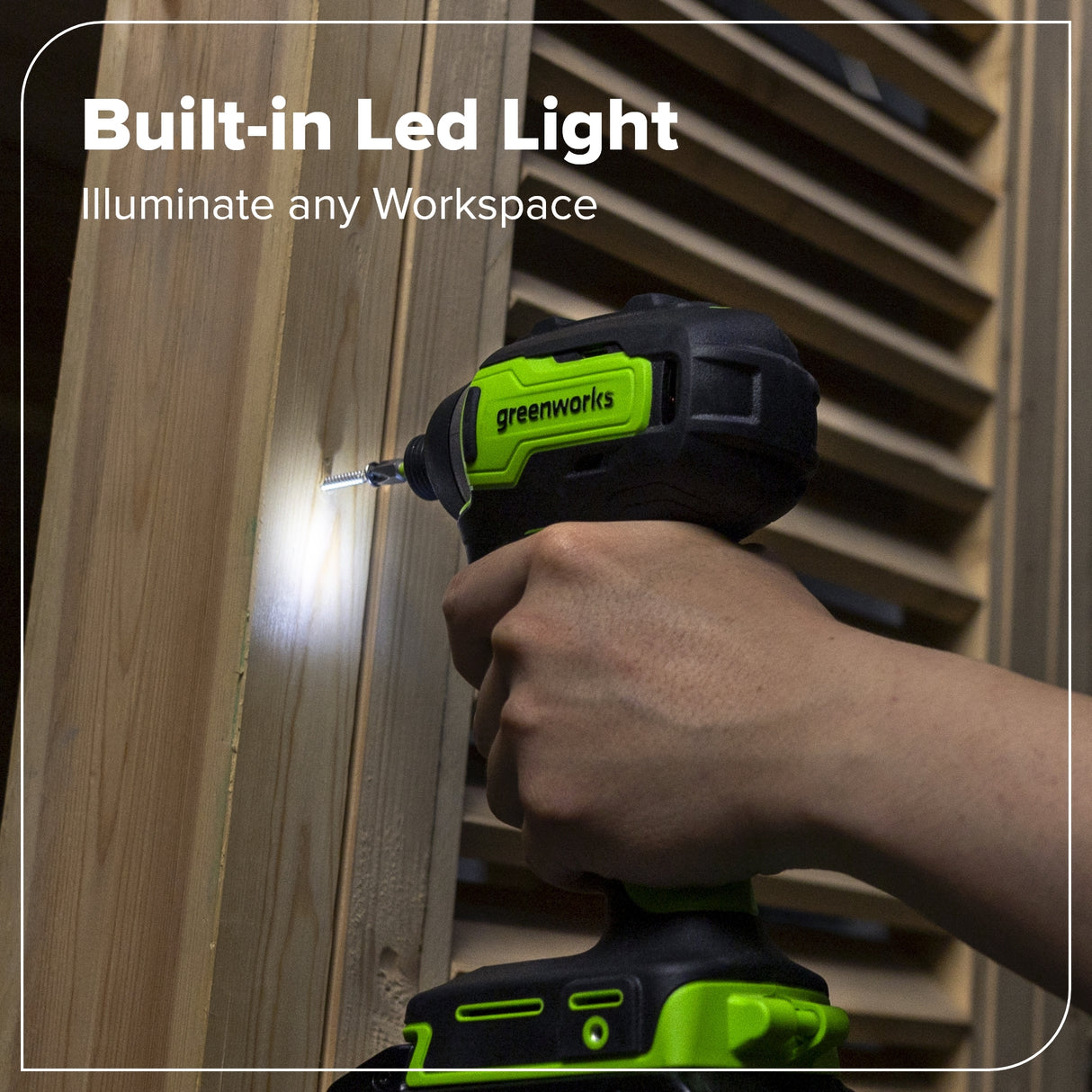 24V Brushless 4-Piece Power Tool Combo Kit – Drill/Driver, Circular Saw, Impact Driver, LED Flashlight, (1) 4.0Ah & (1) 2.0Ah USB-C Batteries, 65W USB-C Fast Charger Included