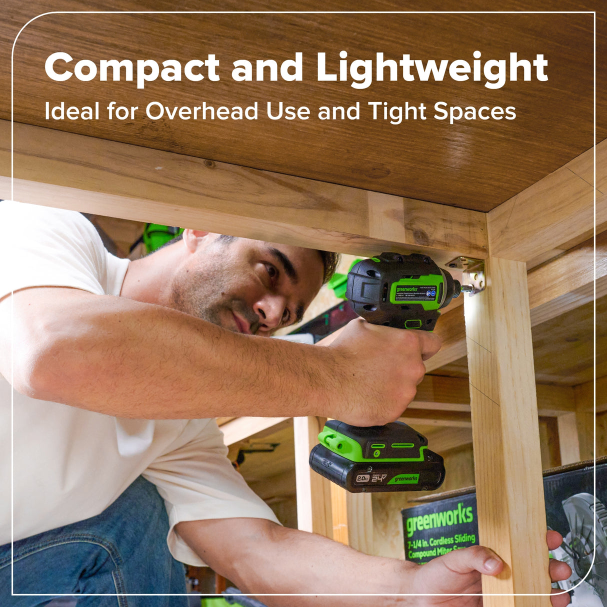 24V Cordless Battery 400 in-lbs Drill / Driver and 1950 in-lbs Impact Driver – (2) 2.0Ah USB-C Batteries & 65W USB-C Fast Charger Included