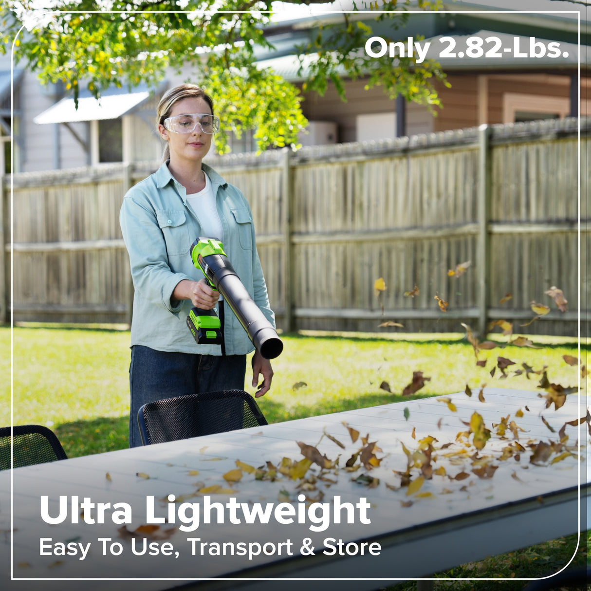 24V 12" Brushless String Trimmer & 270 CFM Blower, 2.0Ah Battery with 30W Type-C Charger and 3-FT Cables Included