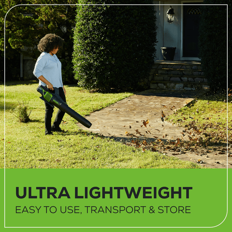 Souffleur à feuilles sans balais 80 V, 730 CFM - 170 MPH (Outil seulement)