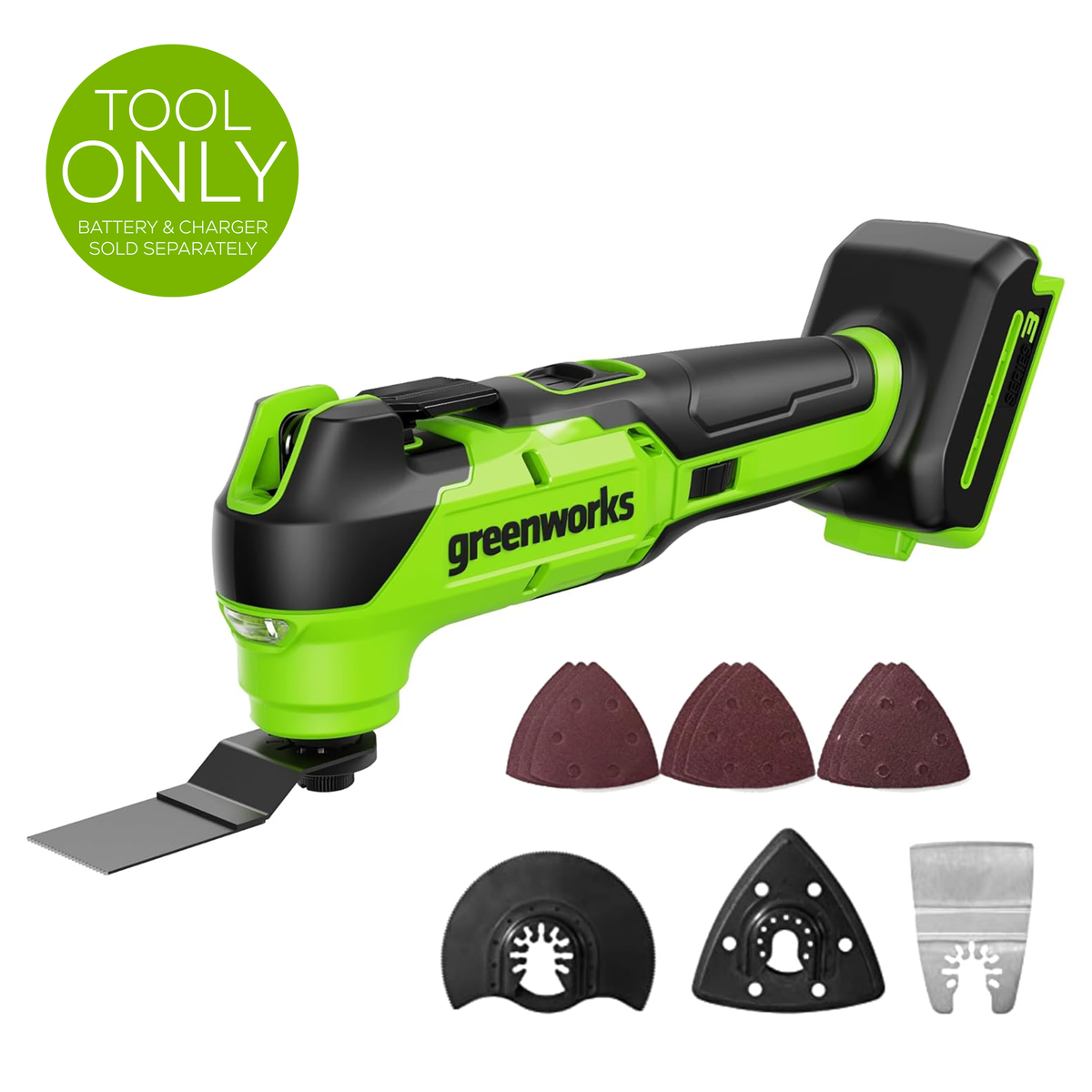 24V Oscillating Multi-Tool (Tool Only)