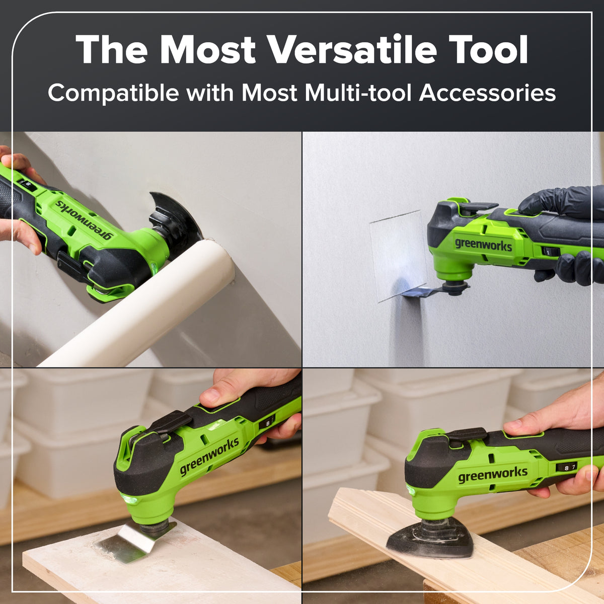 24V Oscillating Multi-Tool (Tool Only)