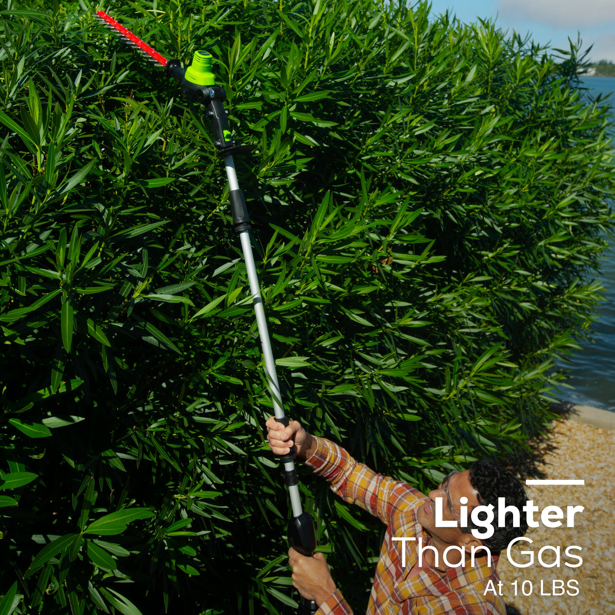 Taille-haie à perche 80 V, 20 pouces (Outil seulement)