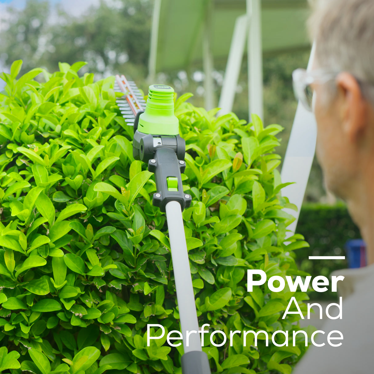 Taille-haie à perche 80 V, 20 pouces (Outil seulement)