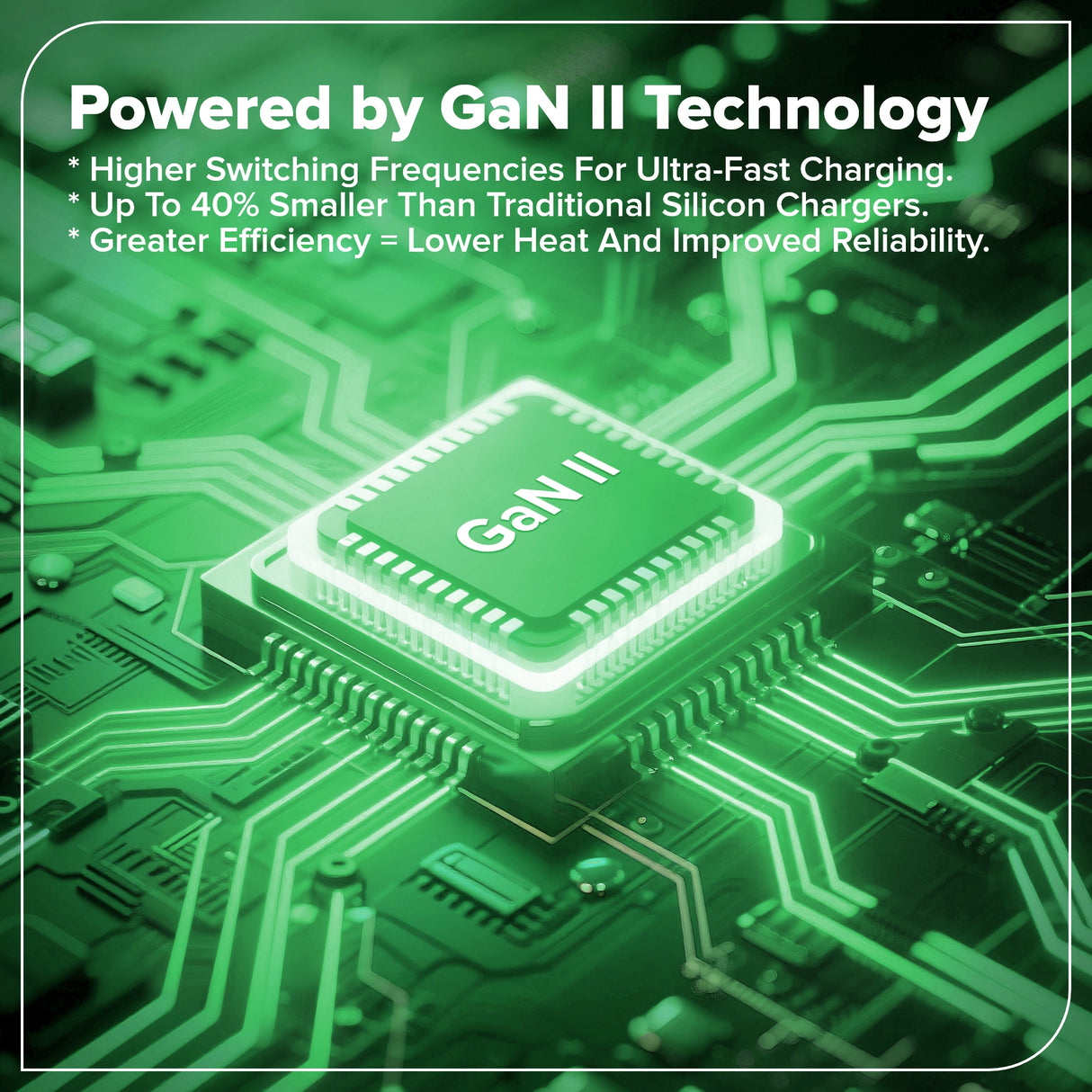 Greenworks POWERALL 65W Charger, 2x USB-C ports and USB-A Port