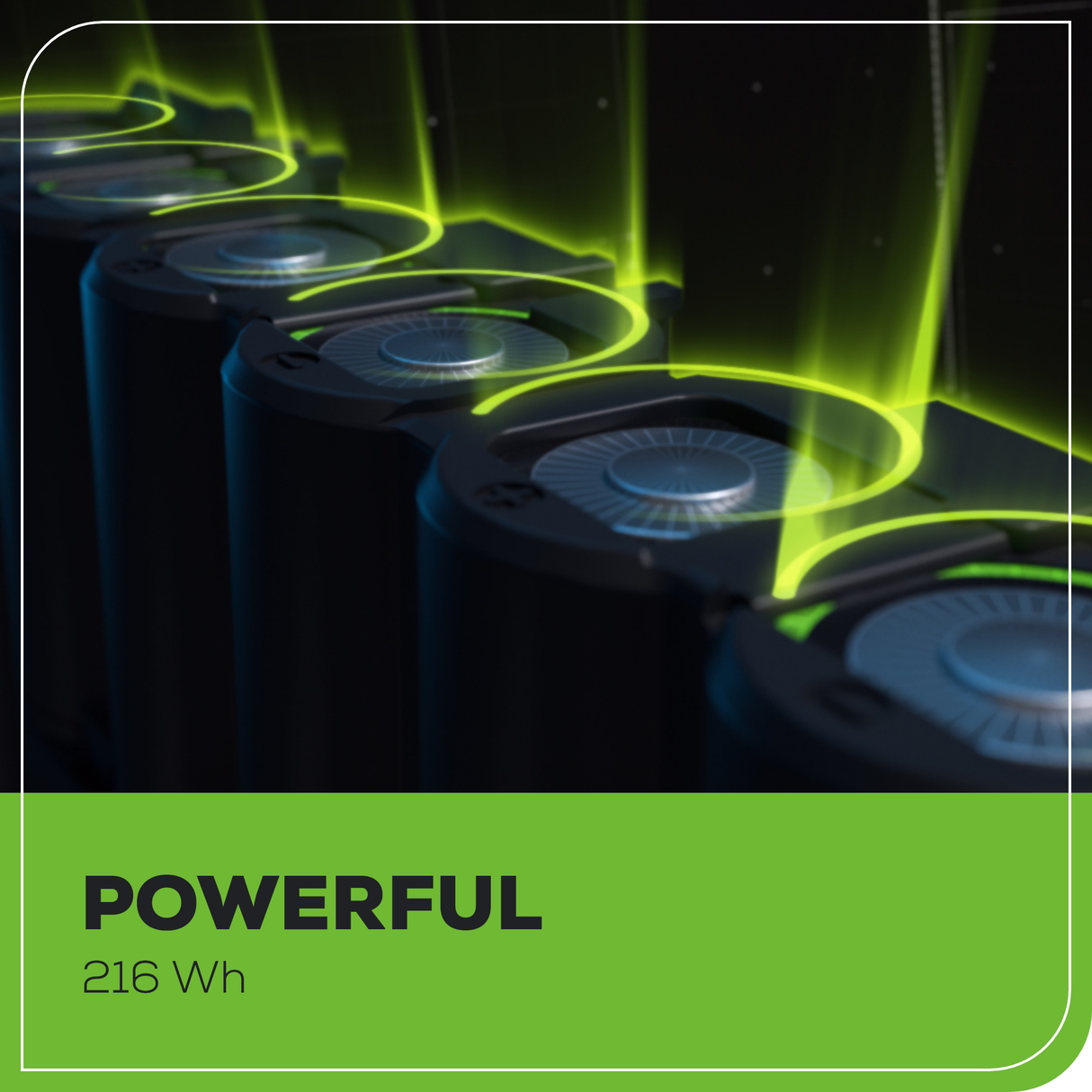 Batterie UltraPower 60 V, 4,0 Ah
