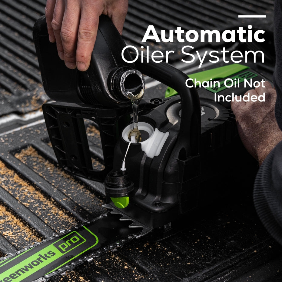 80V 18" Gen II Chainsaw, 4.0Ah Battery and Rapid Charger Included