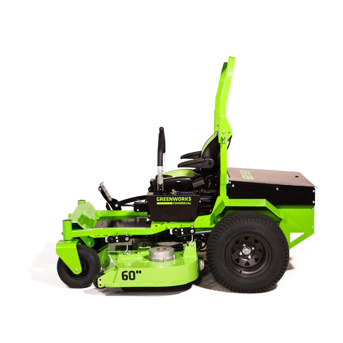 82V 60" 16kWh Commercial Ride-On Zero-Turn Mower