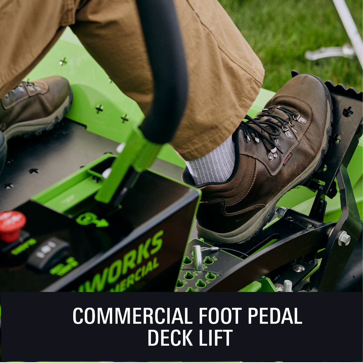 82V 60" 16kWh Commercial Ride-On Zero-Turn Mower